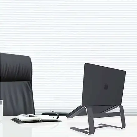 Macally stojan Astand pre Macbook - Space Gray Aluminium