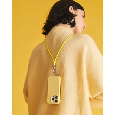 iDeal Cord Phone Strap Soft Lemon Ombre