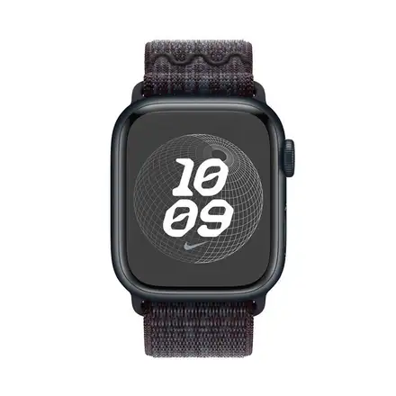 Apple Watch 41mm Black/Blue Nike Sport Loop