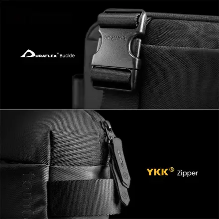 TomToc taška Explorer T21 Sling Bag S - Black