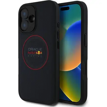 Red Bull PC/TPU Red Ring MagSafe Zadný Kryt pre iPhone 16 Plus modrý