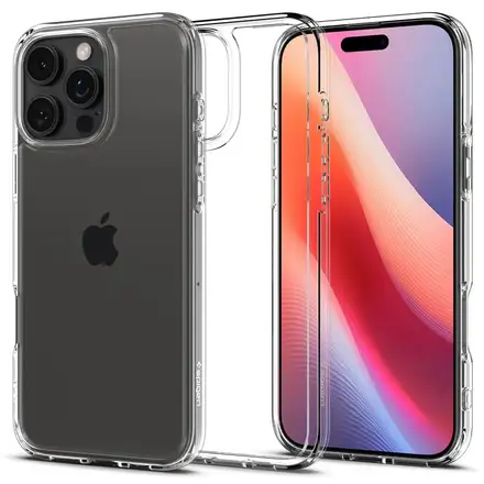 Spigen kryt Ultra Hybrid pre iPhone 16 Pro Max - Crystal Clear