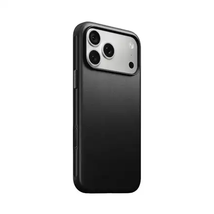 Nomad kryt Modern Leather Case Magsafe pre iPhone 18 Pro - Black