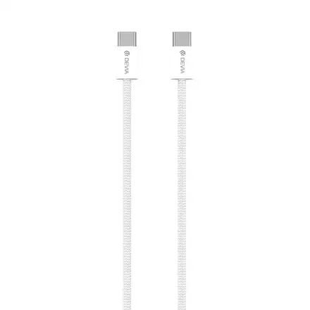 Devia kábel USB-C to USB-C PD 60W Wowen Fast Cable 1m - White