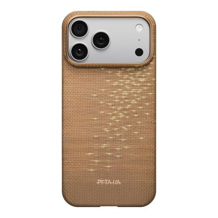 Pitaka kryt Ultra-Slim Case pre iPhone 17 Pro Max - Golden Glint