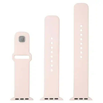 FIXED Silicone Sporty Strap pre Apple Watch 41/40/38 mm, ružový