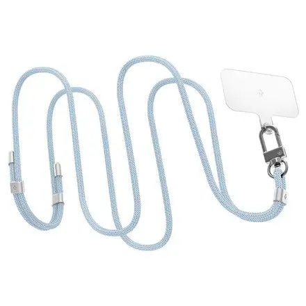 Spigen Cross Body Strap + Wrist Strap - Mute Blue