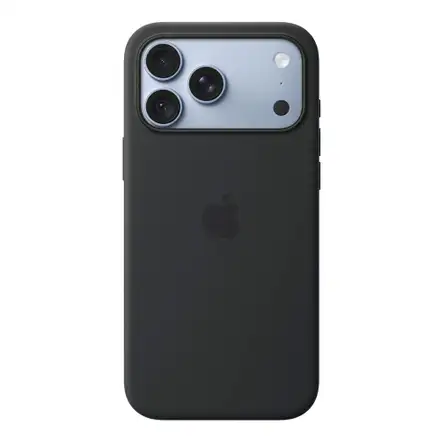 iPhone 18 Pro Max Silicone Case with MagSafe - Black