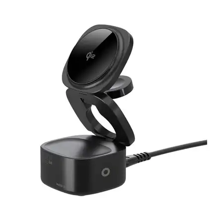Mobile Origin 65W GaN 5-in-1 Foldable Qi2 Charger PW1 - Black