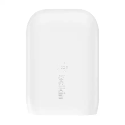 Belkin 37W PD Dual AC nabíjačka 25W USB-C & 12W USB-A - White