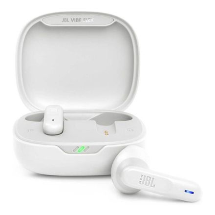 JBL Vibe Flex White slúchadlá