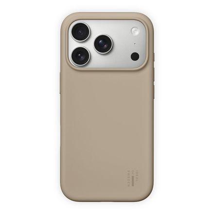 iDeal Silicone Case MagSafe iPhone 17 Pro Max / 18 Pro Max Perfect Beige