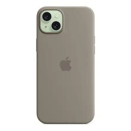 iPhone 15 Plus Silicone Case with MagSafe - Clay