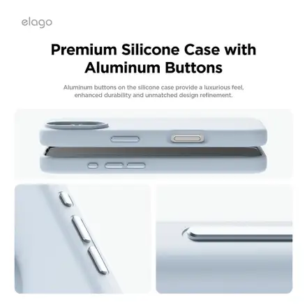 Elago kryt Silicone Case Magsafe pre iPhone 16 - Lovely Pink