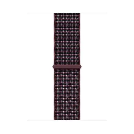 Apple Watch 42mm Burgundy Plaid Sport Loop