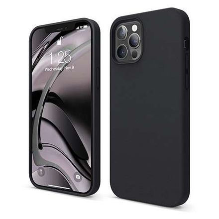 Elago kryt Silicone Case pre iPhone 12/12 Pro - Black