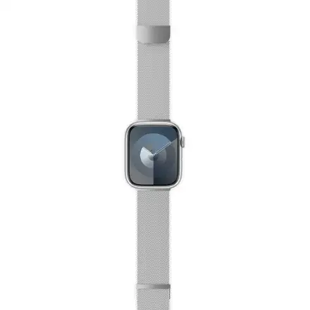Epico Watch Strap Milanese+ 38/40/41/42 mm - striebrorná