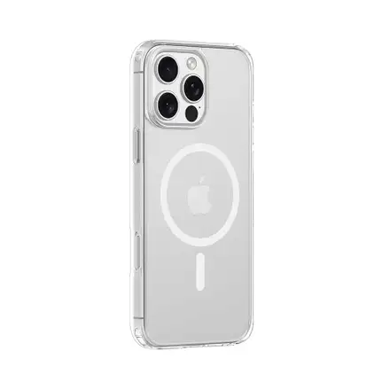 Devia kryt Pure Clear Magnetic Shockproof Case pre iPhone 16 - Clear