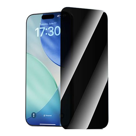 Devia ochranné sklo Ultra Series Diamond Privacy pre iPhone 18 Pro Max - Black Frame