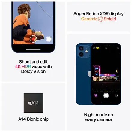 iPhone 12 mini 128 GB biela *Použitý s DPH - Trieda B*