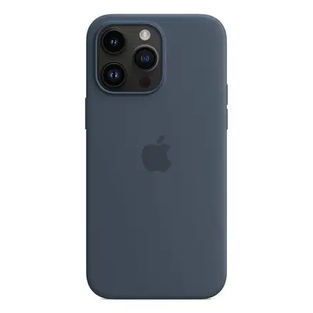 Apple iPhone 14 Pro Max Silicone Case with MagSafe - Storm Blue *Vystavený*