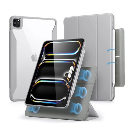 ESR puzdro Rebound Hybrid Case 360 pre iPad Pro 11" M4/M5 - Gray *Rozbalený*