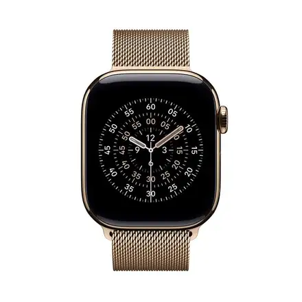 Apple Watch 42mm Gold Milanese Loop
