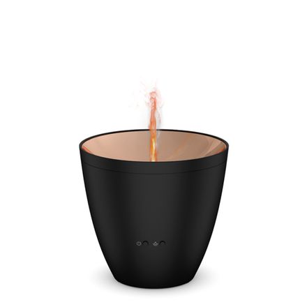 Stadler Form Zoe Black difúzor s efektom horiaceho plameňa