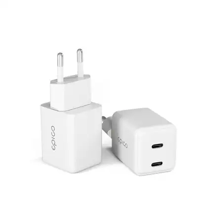 iStores by Epico Ultraboost GaN 35W sieťový adaptér EA35 - biela