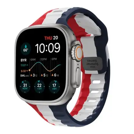 Nomad remienok Sport Strap pre Apple Watch 44-49mm - Summer Games  2024