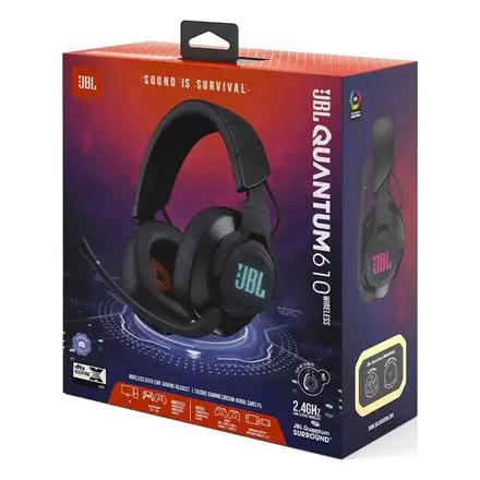 JBL Quantum 610 Black slúchadlá