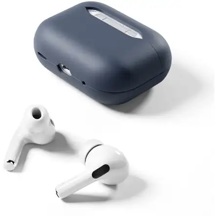 Epico Leather Case pre Airpods Pro 3 - modrá