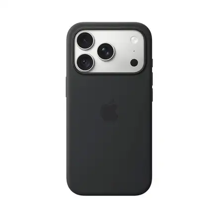 iPhone 18 Pro Silicone Case with MagSafe - Black