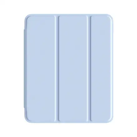 Comma puzdro Joy Series PU Case With Pencil Slot pre iPad Pro 11" M4/M5 - Light Blue