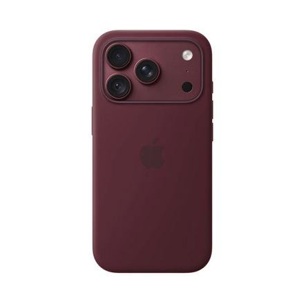 iPhone 18 Pro Silicone Case with MagSafe - Burgundy