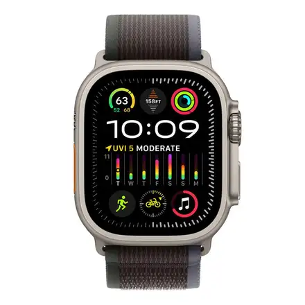 Apple Watch 49mm Blue/Black Trail Loop - M/L *Rozbalený*