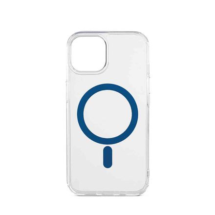 Aiino - Frozen Case with magnet for iPhone 15 Plus - Blue