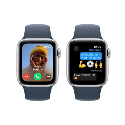 Apple Watch SE 2 GPS 40mm puzdro zo strieborného hliníka *Trieda C*