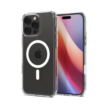 Spigen kryt Ultra Hybrid T Magsafe Camera Control pre iPhone 16 Pro - White