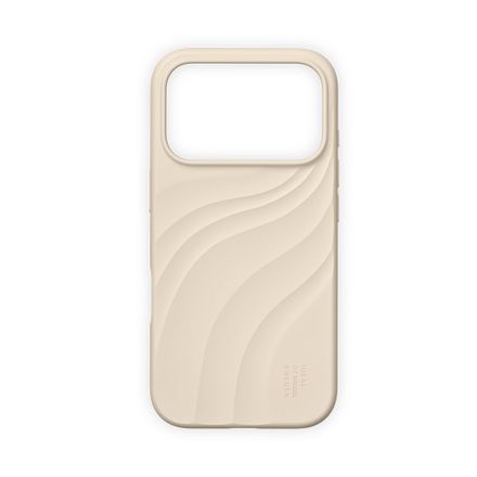 iDeal Fashion Soft Swirl Silicone Case MagSafe iPhone 17 Pro / 18 Pro Cloud Dancer
