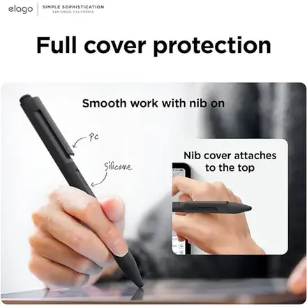 Elago kryt Pencil Clip Case pre Apple Pencil 2nd Gen & Pencil Pro - Black