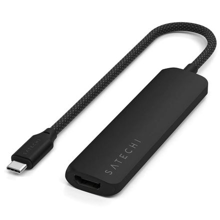 Satechi USB-C 4-in-1 Slim Multiport Adapter - Black