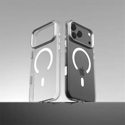 Devia kryt Crystal Shockproof Magnertic Case pre iPhone 17 Pro - Clear