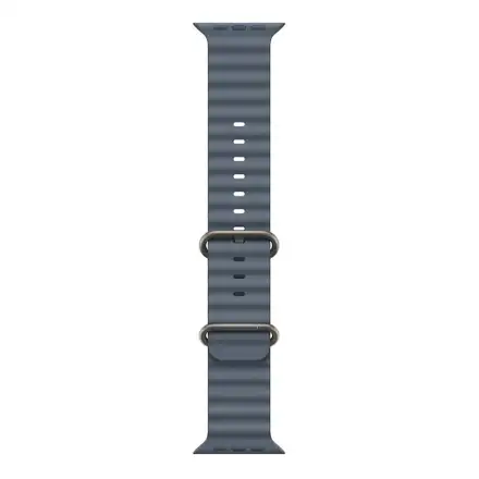 Apple Watch 49mm Anchor Blue Ocean Band - Natural Titanium Finish *Rozbalený*