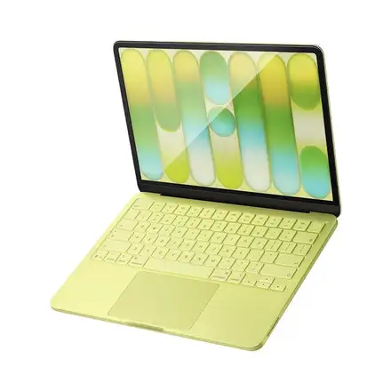 Spigen ochranné sklo Glas.tR Slim pre Macbook Neo - Black Frame