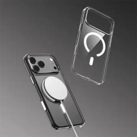Comma kryt Elemental Series Magnetic Case pre iPhone Air - Clear