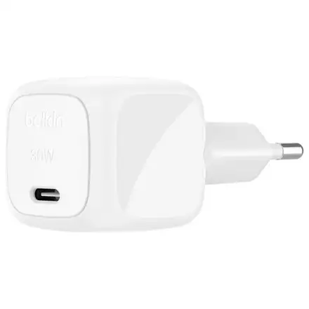 Belkin 30W PD 3.1 USB-C Wall Charger + USB-C/USB-C kábel 1m - White