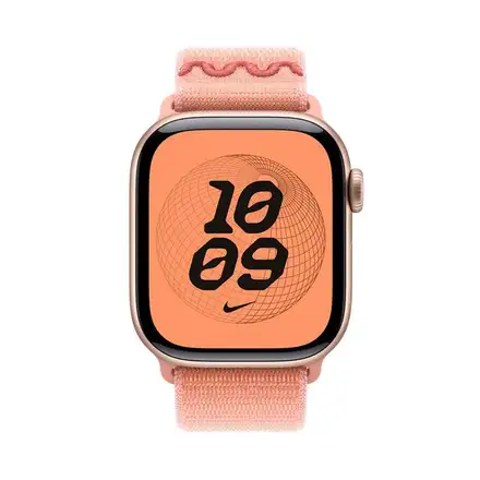 Apple Watch 42mm Alpenglow Pink Nike Sport Loop