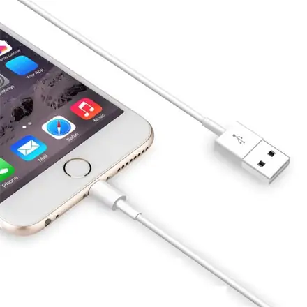 Comma kábel Jub Series USB to Lightning 1m - White