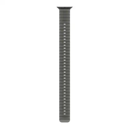 Apple Watch 49mm Translucent Black Ocean Band Extension - Black Titanium Finish
